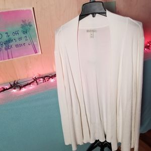 Dana Buchman Cream Cardigan